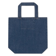 Pyramids Pearls & Educated Delta Girls Organic Denim Tote Bag