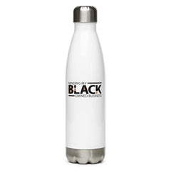 Minding My Black Owned Business Stainless Steel Water Bottle