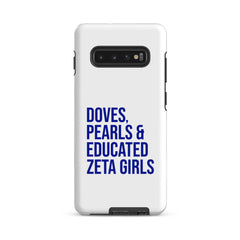 Doves Pearls & Educated Zeta Girls Tough Case  for Samsung®