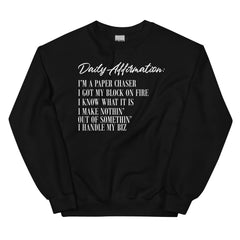 Daily Affirmation Sweatshirt
