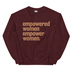 Empowered Women Empower Women Sweatshirt - Sun Glow