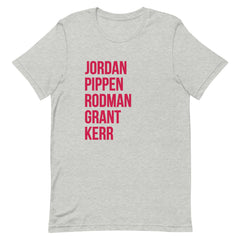 The 90s Bulls Dynasty T-Shirt - Red