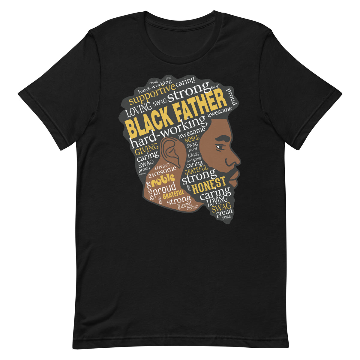 Black Father T-Shirt