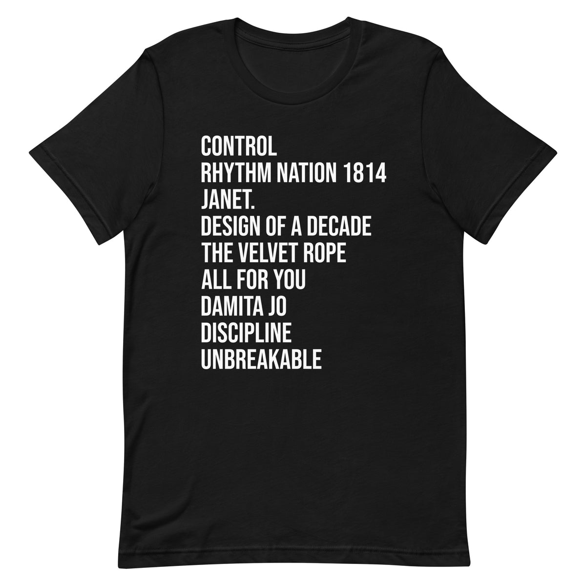 Control Rhythm Nation 1814 T-Shirt