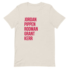 The 90s Bulls Dynasty T-Shirt - Red