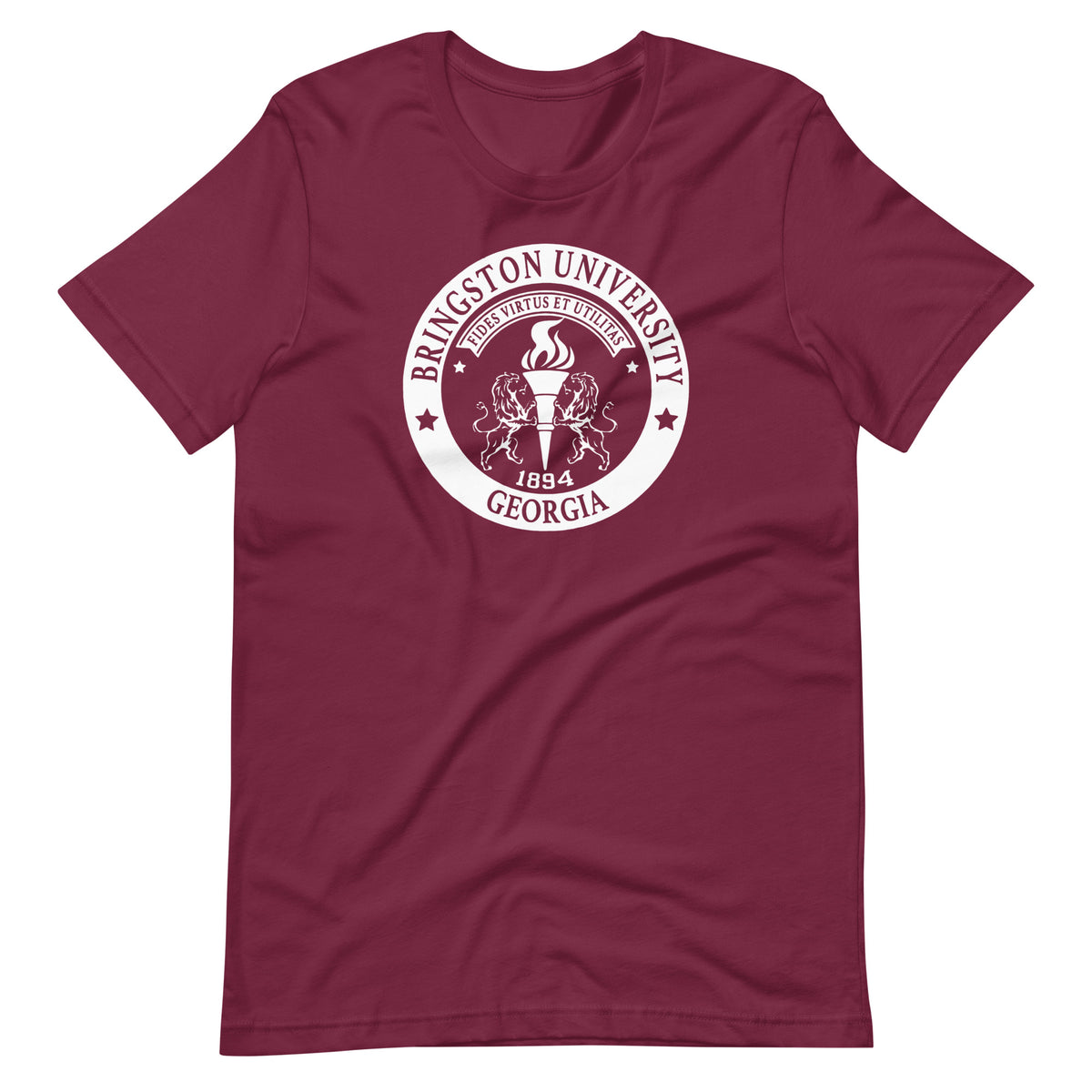 Bringston University Fides Virtus Et Utilitas 1894 Georgia T-Shirt