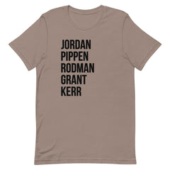 The 90s Bulls Dynasty T-Shirt - Black