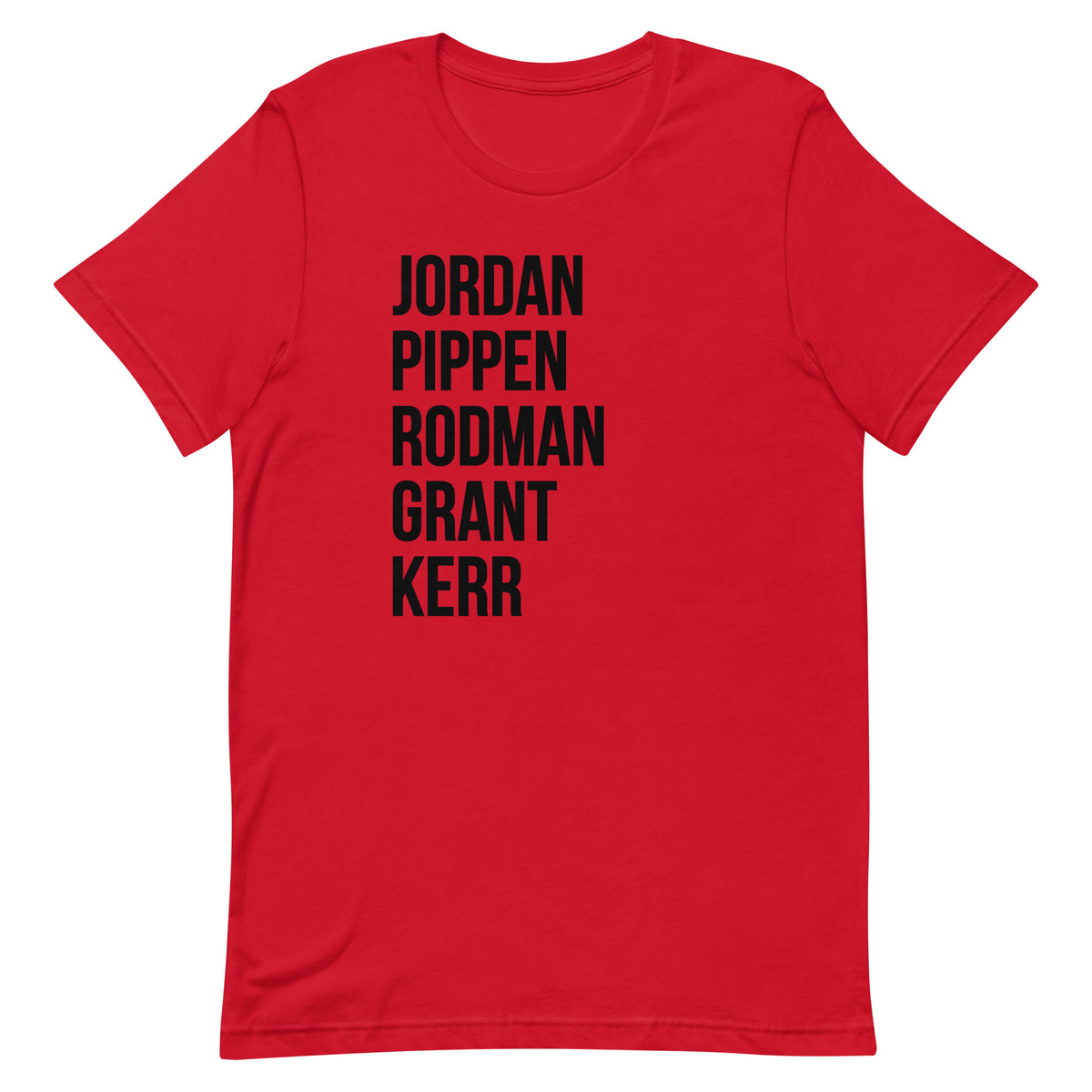 The 90s Bulls Dynasty T-Shirt - Black