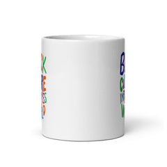 Black Culture Influences The World White Glossy Mug