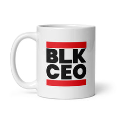 BLK CEO White Glossy Mug