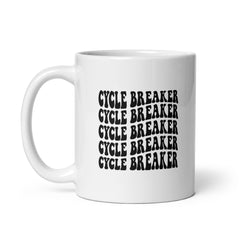 Cycle Breaker White Glossy Mug