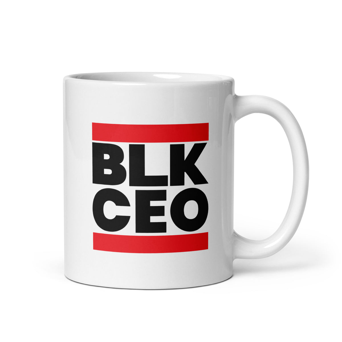 BLK CEO White Glossy Mug