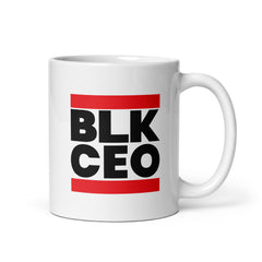 BLK CEO White Glossy Mug