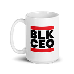 BLK CEO White Glossy Mug