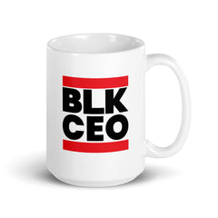 BLK CEO White Glossy Mug