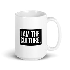 I Am The Culture White Glossy Mug