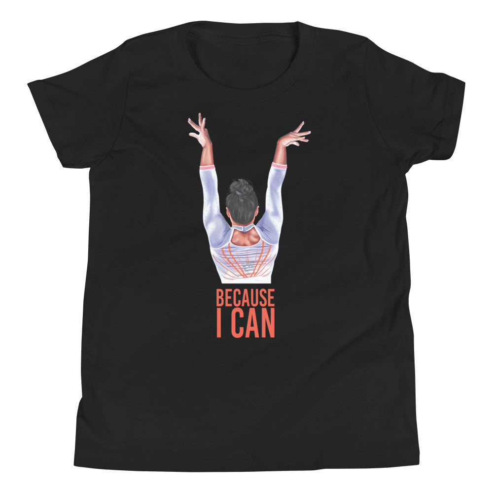 Simone Biles Because I Can Youth T-Shirt