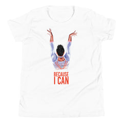 Simone Biles Because I Can Youth T-Shirt