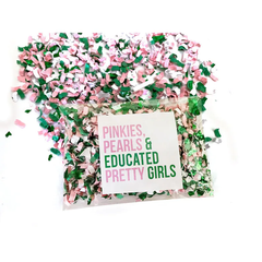 AKA Pink & Green Confetti Packets